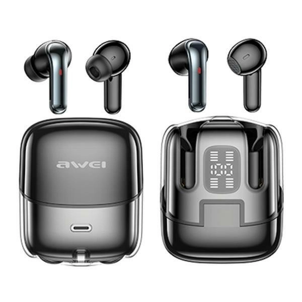 Bluetooth slúchadlá 5.3 TWS 2v1 s ENC a dvojitým dizajnom