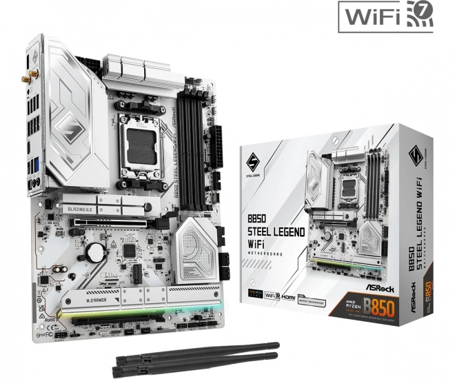 Pevná základná doska Steel Legend WiFi AM5 DDR5