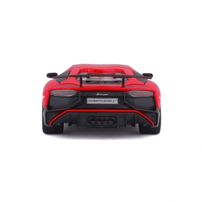 Bburago Lamborghini Aventador červené 1:24