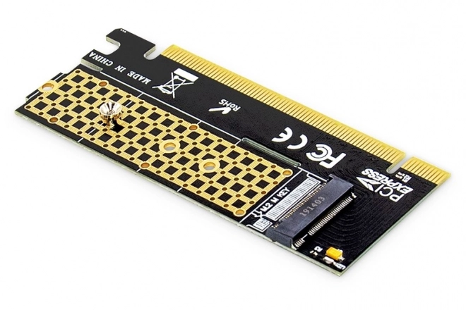 Adaptér na rozšírenie SSD M.2 NVMe PCIe 3.0 x16