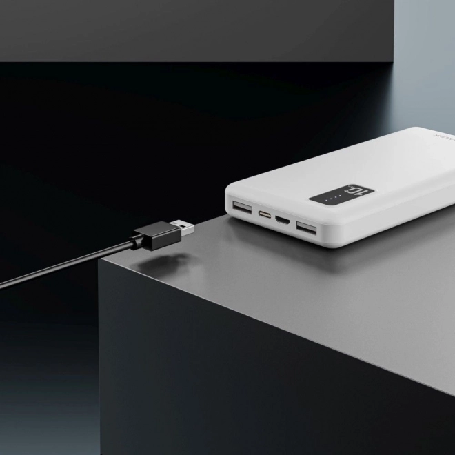 Prenosná batéria Extralink 10000 mAh biela