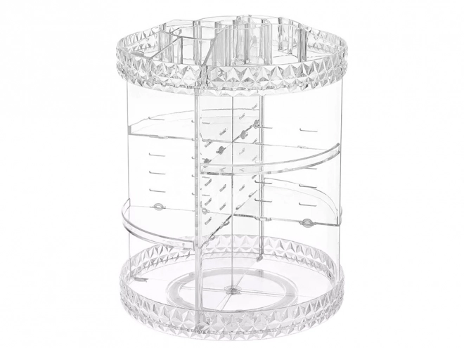 Organizér na kozmetiku a šperky otočný o 360°