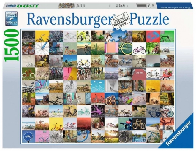 Ravensburger Puzzle 99 Jízdnych Kol 1500 Dielikov