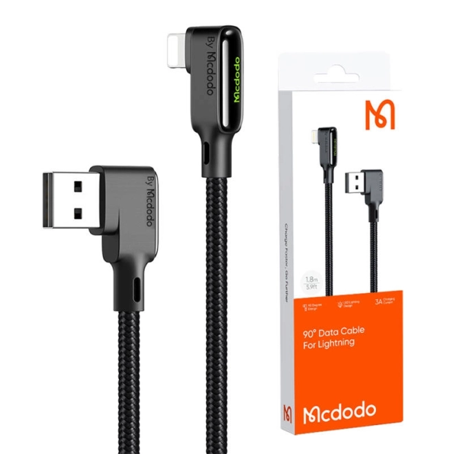 Kábel USB-A na Lightning McDodo 1,8 m (Čierny)