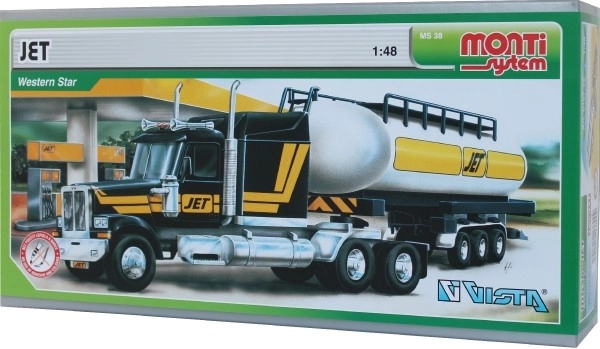 Stavebnica Monti System JET Western Star 1:48