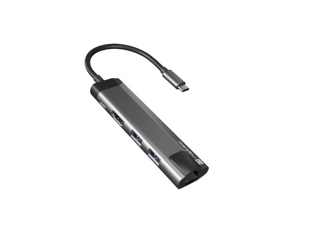 Stacja dokujúca Natec Fowler Go USB-C s HDMI 4K a USB 3.0