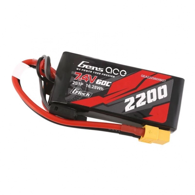 Batéria Gens Ace G-Tech LiPo 2200mAh 7.4V 60C 2S1P XT60
