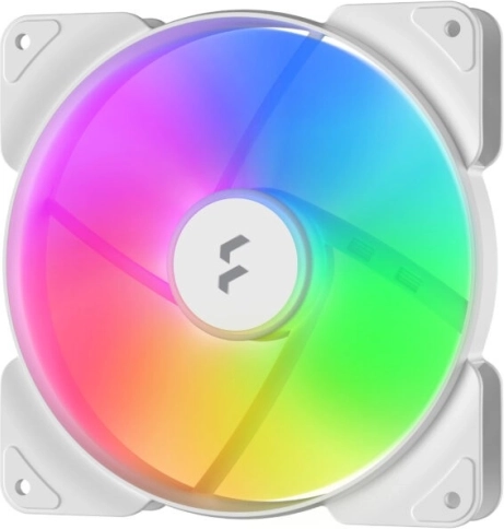 Ventilátor Aspect 14 RGB PWM s bielym rámčekom