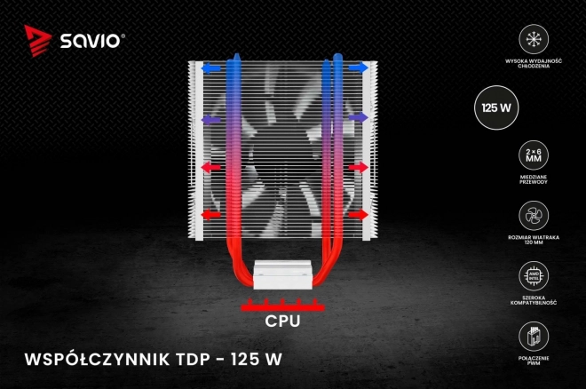 Chladič procesora Savio Frost X2