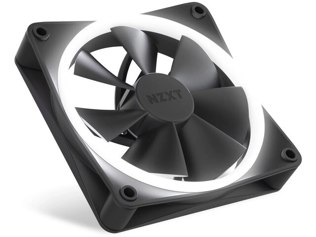 Ventilátor NZXT F120 RGB 120mm čierny