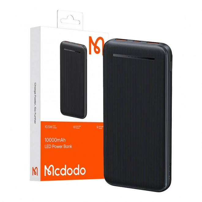 Power banka Mcdodo Dual USB 10000 mAh čierna