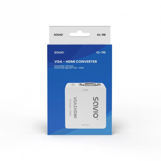 Konvertor VGA na HDMI Full HD 1080p 60 Hz