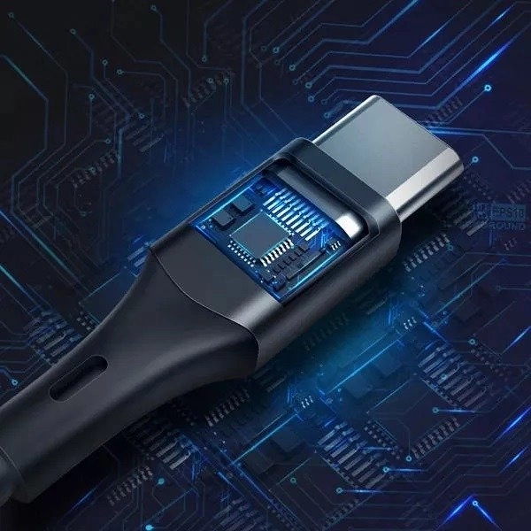 USB-C kábel BlitzWolf 3A 1,8 m - červený