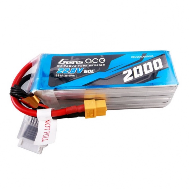 Vysokonapäťová Lipo batéria 2000mAh 22,8V 60C XT60