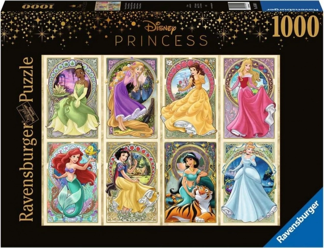 Ravensburger puzzle Disney secesné princezné 1000 dielikov