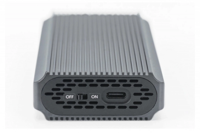 Alumíniové puzdro USB 4.0 Typ C na SSD disk M.2 NVMe 40 Gbps bez použití náradia