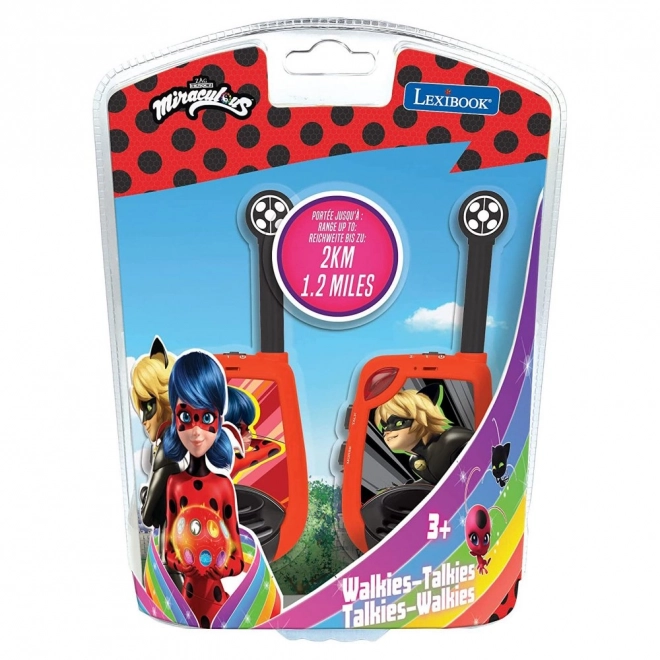 Digitálne vysielačky Miraculous: Kúzelná Lienka a Čierny Kocúr