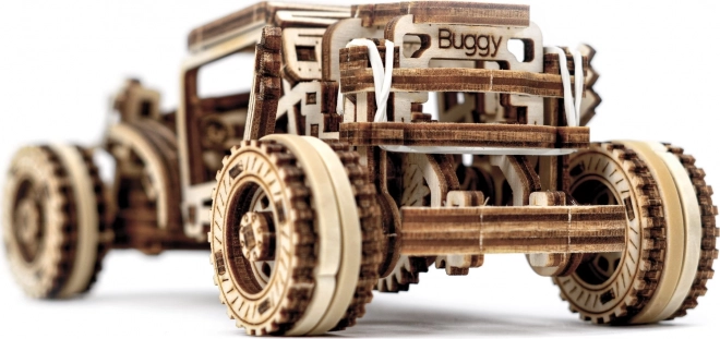 Drevené 3D Puzzle Automobil Buggy