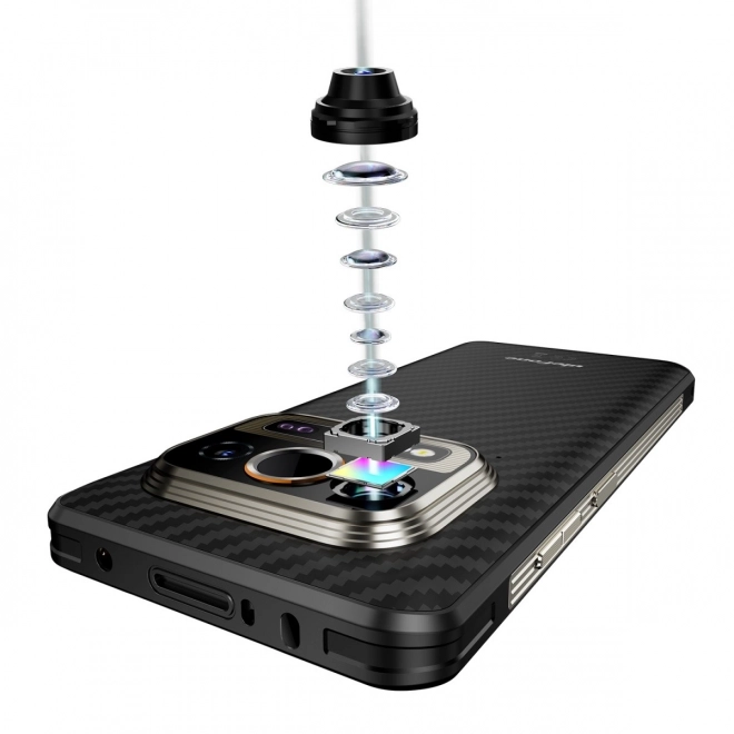 Odolný smartfón s termovíziou Frost Black