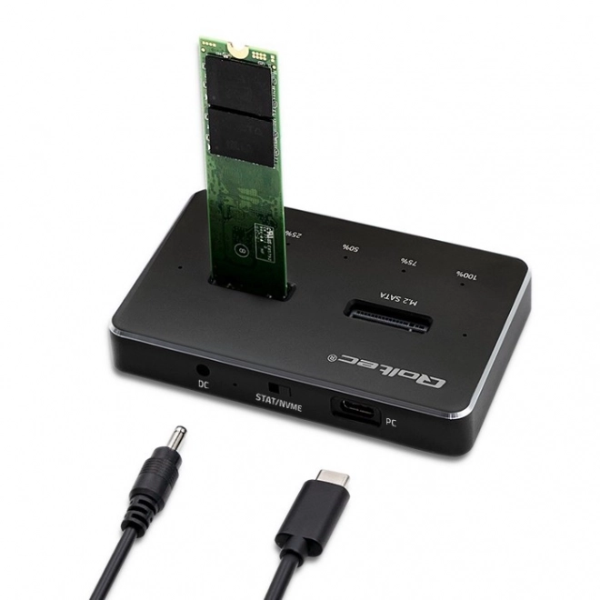 Dokovacia stanica na SSD M.2 | NVMe | SATA | USB-C | Dual 2 x 2TB