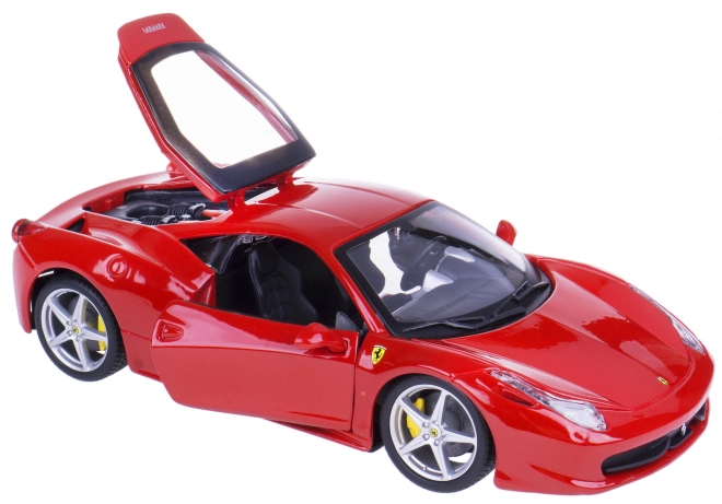 Ferrari 458 Italia červená model 1:24