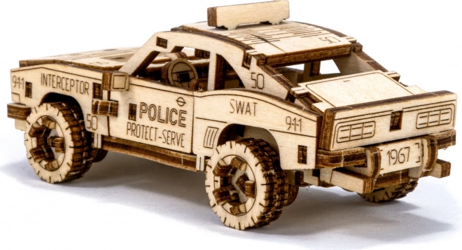 3D puzzle policajné auto
