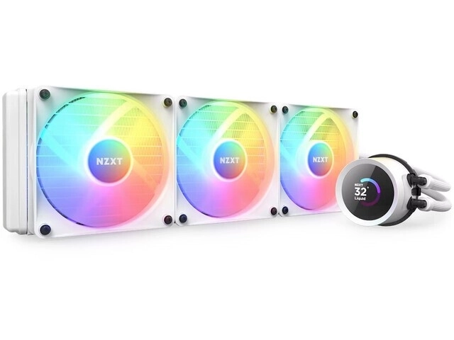 Vodné chladenie NZXT Kraken 360 RGB LCD biele