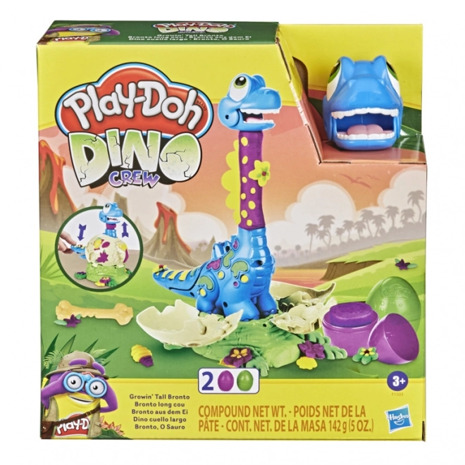 Play-Doh rastúci dinosaurus Brontík