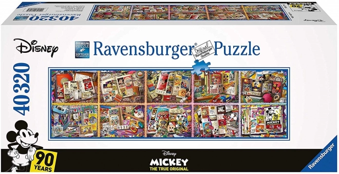 Puzzle Mickey Mouse Během Let Ravensburger