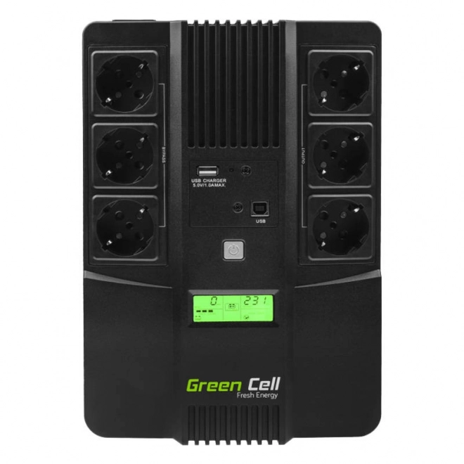 Zdroj nepretržitého napájania Green Cell AiO UPS 800VA 480W