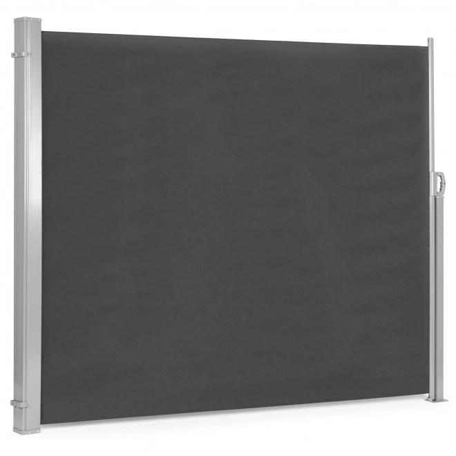 Skladacia bočná markíza 350x180 cm pre záhradu alebo terasu antracit