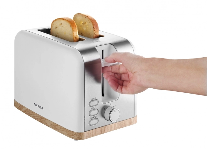Toastovač Concept Elwood TE2015 biely