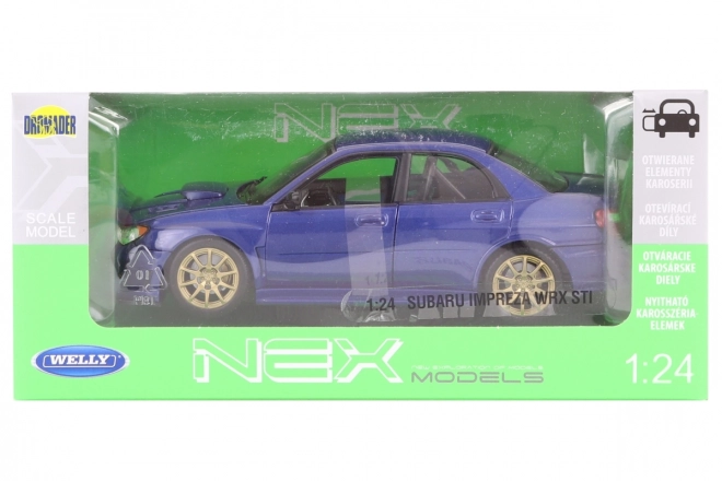 Model Subaru Impreza WRX STI 1:24