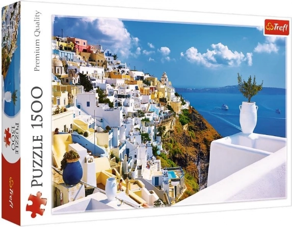 Puzzle Santorini, Grécko 1500 dielikov TREFL