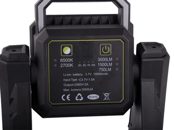 Silná batéria 10 000 mAh a powerbanka