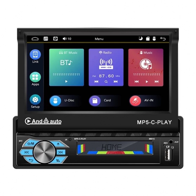Monitor do auta Podofo s Carplay a Android Auto