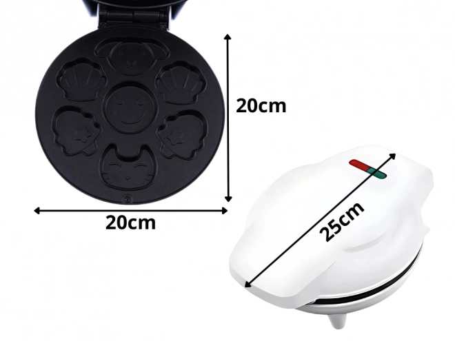 Elektrický vaflovač na oplatky 1200W