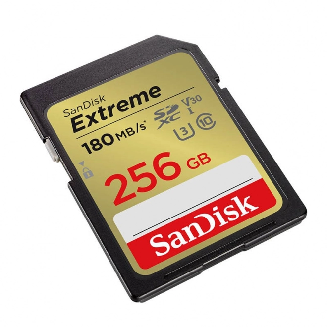 Pamäťová karta Sandisk Extreme SDXC 256 GB 180/130 MB/s UHS-I U3