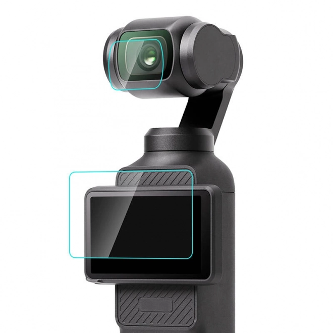 Tvrdené sklo na objektív a ochranný kryt obrazovky pre DJI Osmo Pocket 3