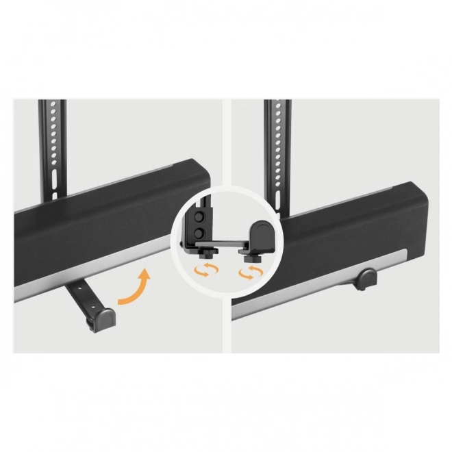 Nástenný držiak na soundbar k TV