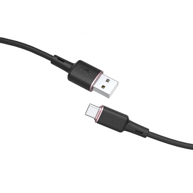 Kábel USB na USB-C Acefast 1,2 m čierny