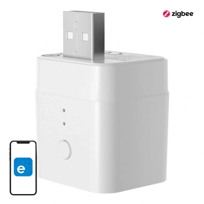Inteligentný adaptér USB ZigBee prepínač Sonoff ZBMicro