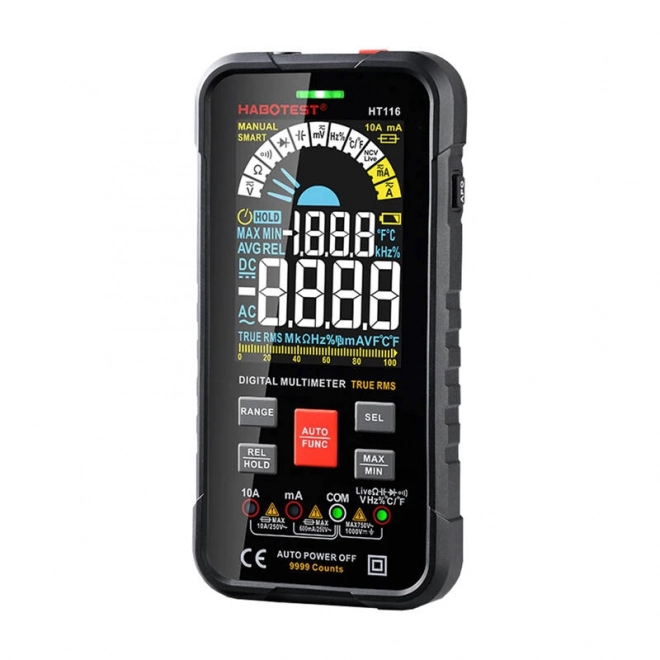 Univerzálny digitálny multimeter Habotest HT116