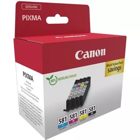 Canon CLI-581 atramentové kazety multipack