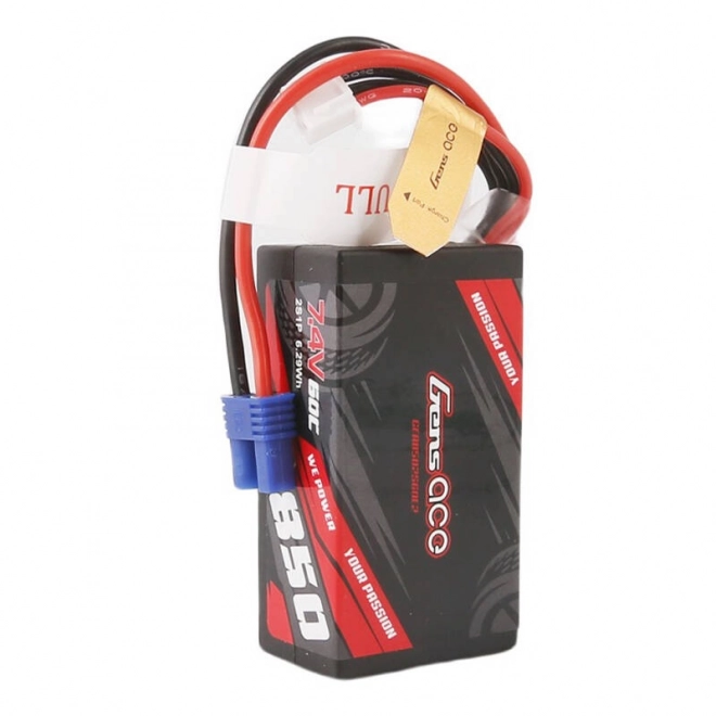 Gens Ace batéria 850mAh 7,4V 60C s konektorom EC2