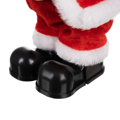 Hrajúca a spievajúca figúrka Santa Clausa 30 cm