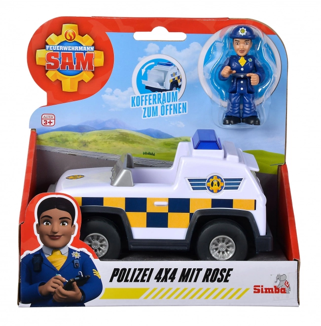 Hasič Sam - Policajné auto 4x4 mini