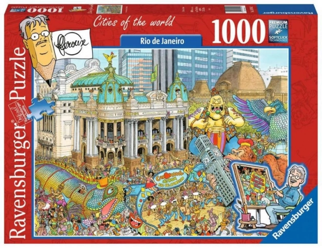 Ravensburger Puzzle Mesta sveta: Rio de Janeiro 1000 dielikov