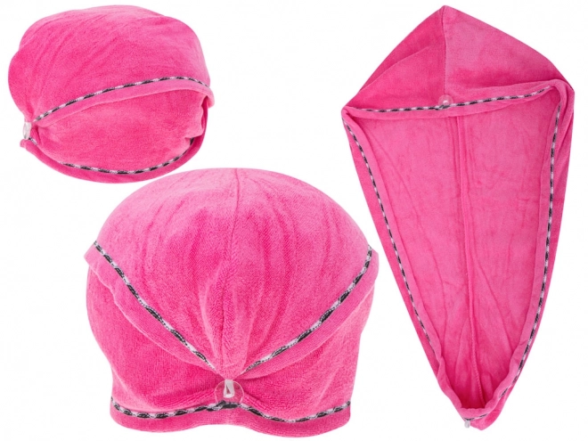 Superabsorbčný turban na vlasy z mikrovlákna