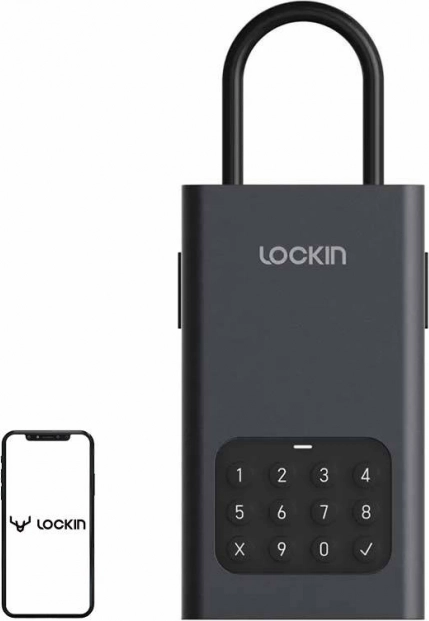 Inteligentný trezor na kľúče LOCKIN Lock Box L1 s klávesnicou a Bluetooth
